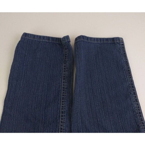 Pierre Cardin Women's Distressed Embroidered Straight Leg Jeans Size 5/6 - Picture 5 of 9